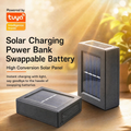 Tuya Smart Zigbee Solar‑Powered Rain Sensor, Intelligent Linkage Rainfall Detector for Auto Window‑Close, Flood & Water Leak Alarm, Waterproof Outdoor Use
