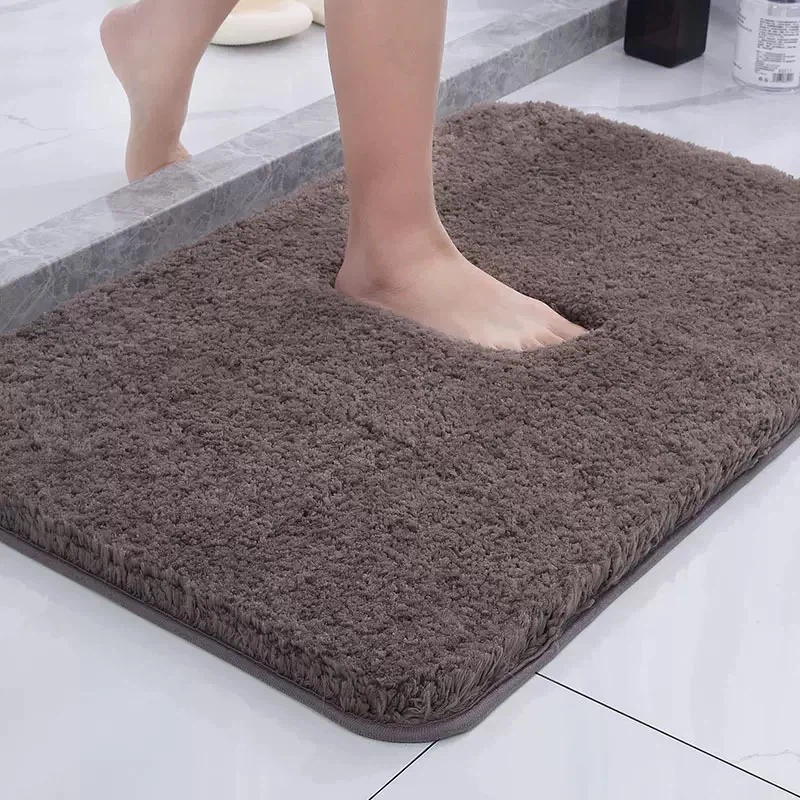 Plush Absorbent Non‑Slip Bathroom Bath Mat Rug