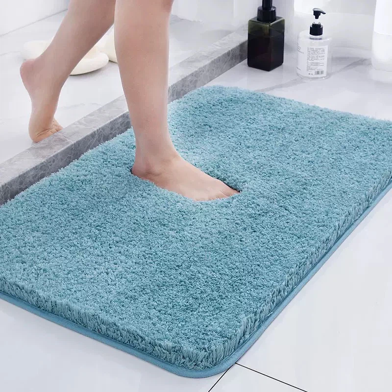 Plush Absorbent Non‑Slip Bathroom Bath Mat Rug