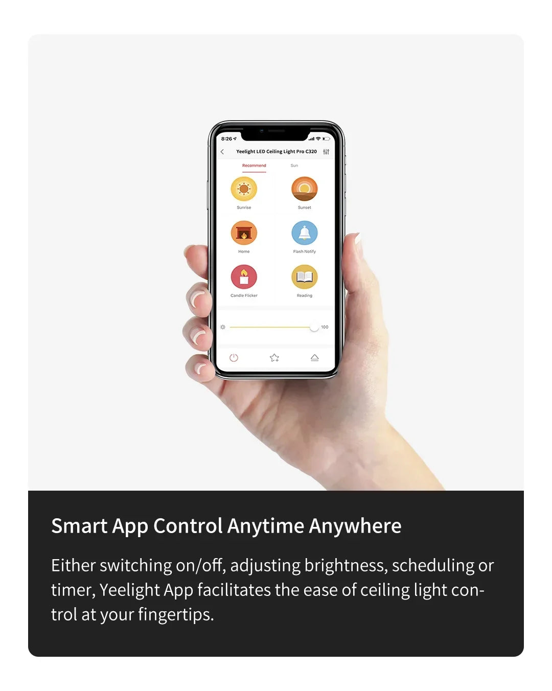 Global version Yeelight Smart LED Ceiling Light PRO Wifi Connection 2700-6500K Dimmable Smart Voice Control For Apple Homekit