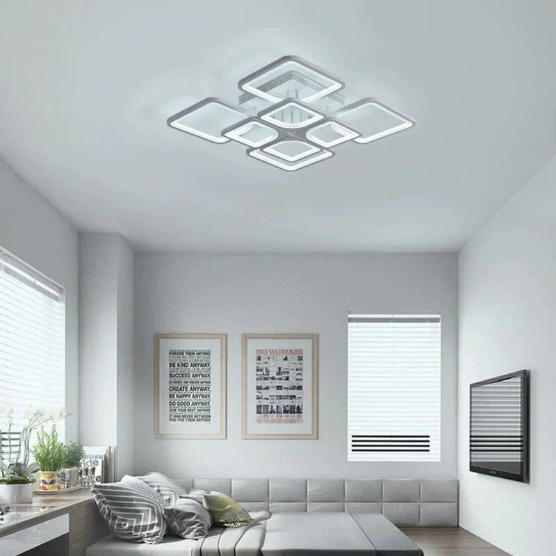 Modern Led Ceiling Lights/ Plafond Lamp Lustre Suspension For Living/ Dining Room Kitchen – Distinctive Design 1